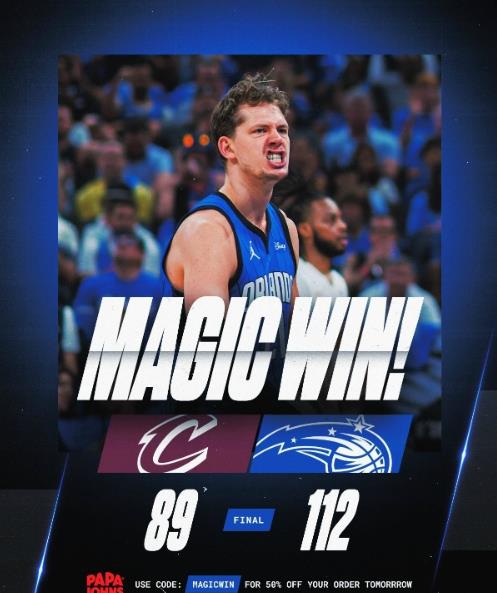 NBA直播战报:骑士89-112魔术,小瓦格纳狂砍34分13板,魔术扳平比分进入天王山之战 NBA直播战报:骑士89-112魔术,小瓦格纳狂砍34分13板,魔术扳平比分进入天王山之战