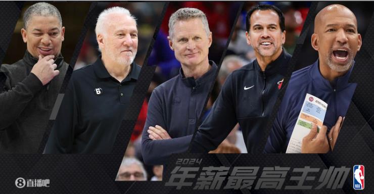 以下是NBA年薪最高的前五位主教练,按薪资从高到低排列:史蒂夫·科尔、格雷格·波波维奇、埃里克·斯波尔斯特拉、泰伦·卢和蒙蒂·威廉姆斯。 以下是NBA年薪最高的前五位主教练,按薪资从高到低排列:史蒂夫·科尔、格雷格·波波维奇、埃里克·斯波尔斯特拉、泰伦·卢和蒙蒂·威廉姆斯。